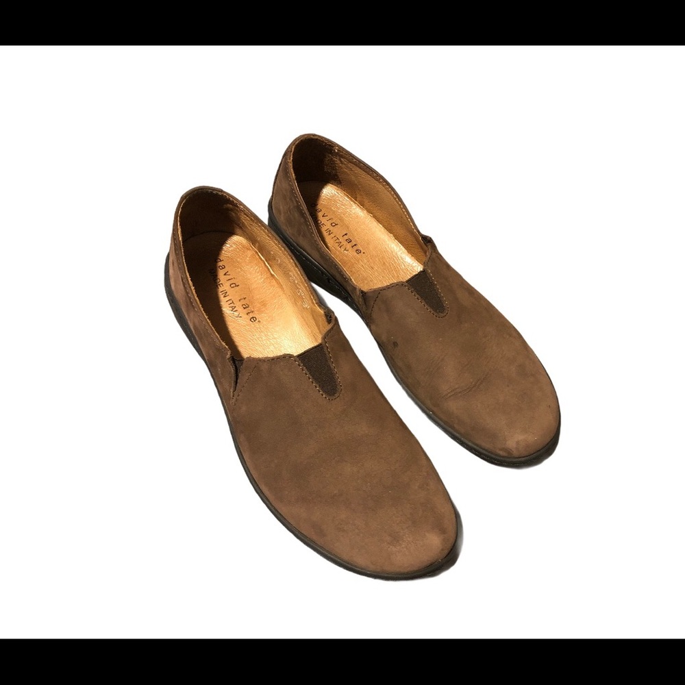 David Tate Women’s Celine Leather Brown Size:10